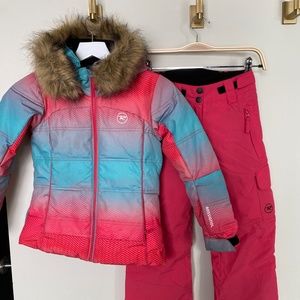 Rossignol Girls Size 8 Ski Jacket and Pants